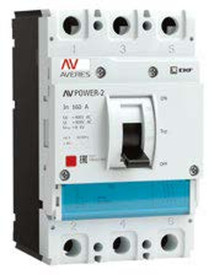Автоматический выключатель EKF AV POWER-1/3 TR 3Р 50А 35kА, сила тока 50 А, отключающая способность 35 kА